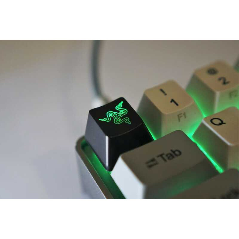 Mechanical Keyboard Translucent Keycaps Cross Axis R4 Height ABS ...
