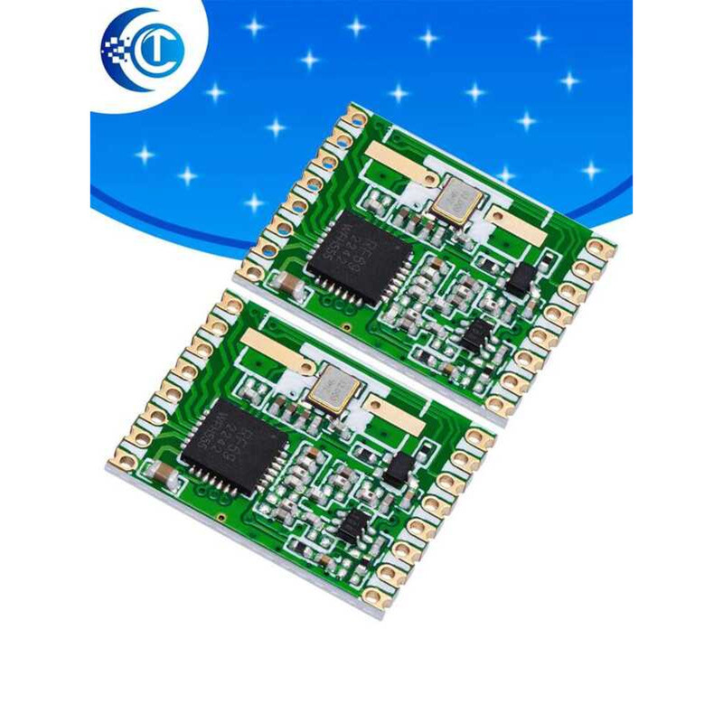 RFM69 RFM69H RFM69HW Wireless Transceiver Module FSK Digital / Non-Copy ...