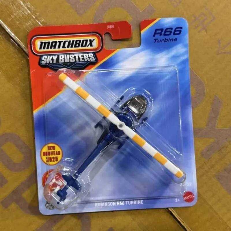 Alloy ⭐Aa Matchbox Airplane Genuine Model Airbus A320reo Robinson R66 ...