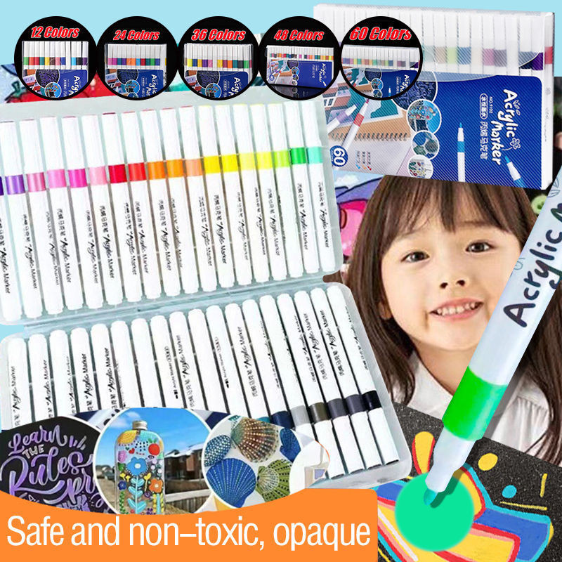 COD Acrylic markers - new generation acrylic color (90% more ink ...