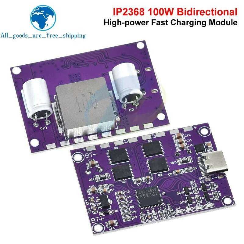 Yy Ip2368 Bidirectional 100W Module Buck- Type-C Interface 4S Lithium ...