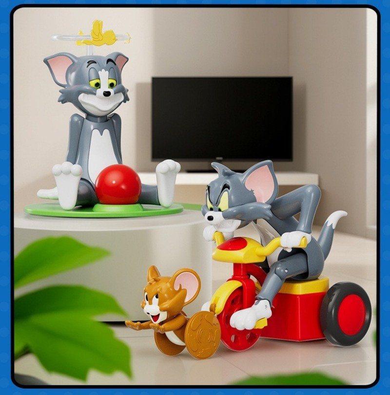 New toys Tom And Jerry Anime Figure Poor Tom Series Action Figure ...