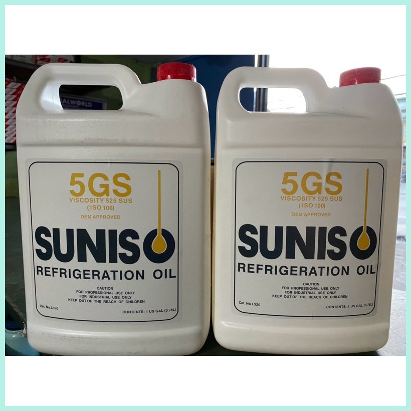 Suniso Refrigerant Oil 5GS (1Gal) | Shopee Philippines