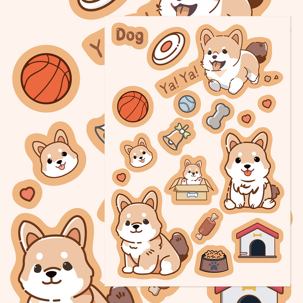 8-Piece Cute & Playful DreamWorks Cartoon Stickers - DIY Decor ...