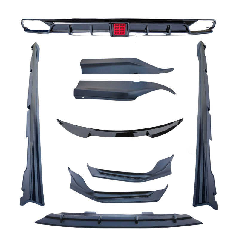 22 Models 10.5th Gen Accord Inspire Modified Front Spoiler Front Lip ...