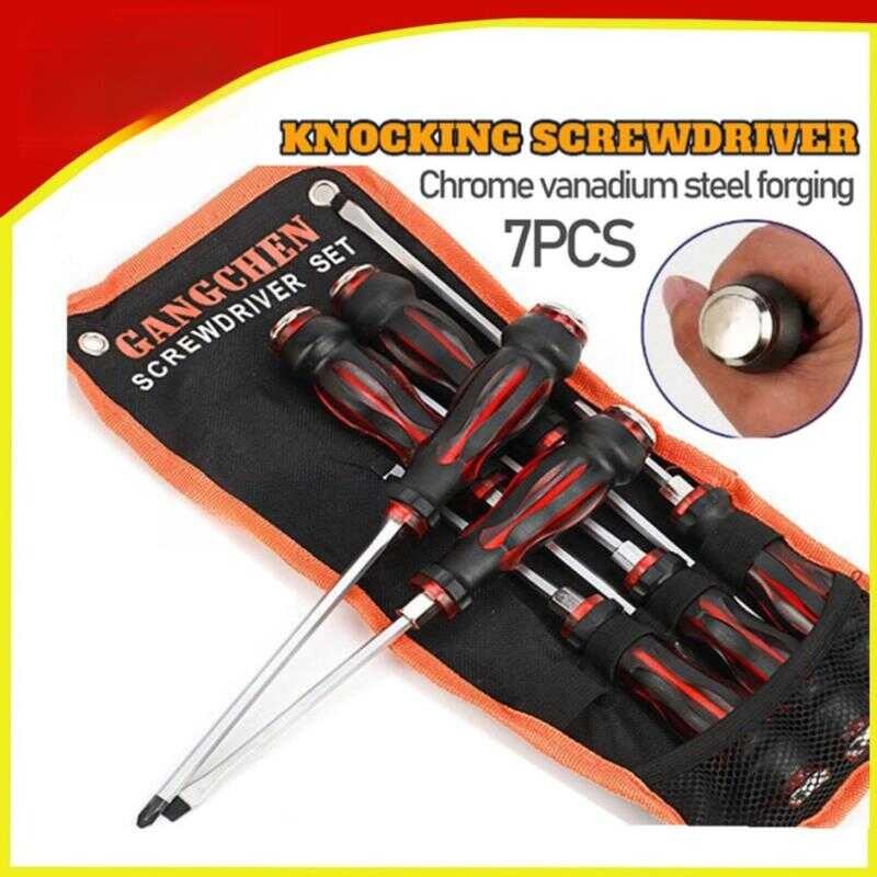 Screwdriver Set, Precision Magnetic Screwdriver, Handle Can Be Knocked ...