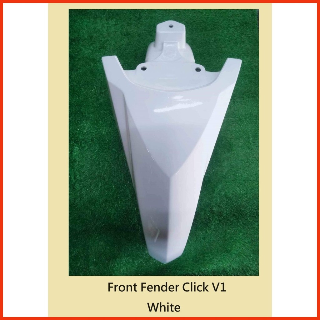 (GCF) Front Fender Click V1 (Black / Red / Blue ) | Shopee Philippines