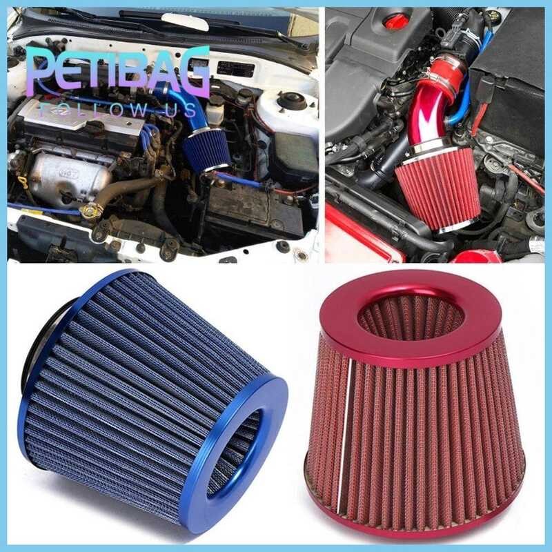 W PETIBAG 76Mm Air Intake Filter 6 Inch Flow Cone Airfilter High ...