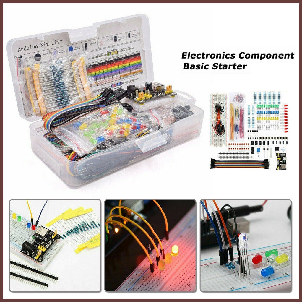 ① 830 Breadboard Set Tie-points Breadboard Set Electronic Component ...