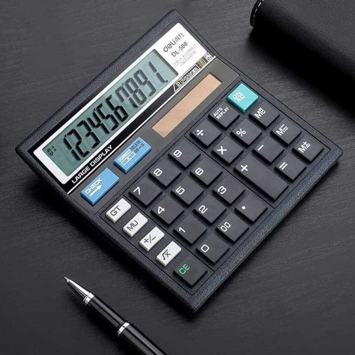 Easyhomesph Multifunction Large-Screen Solar Calculator Ct-500 800 ...