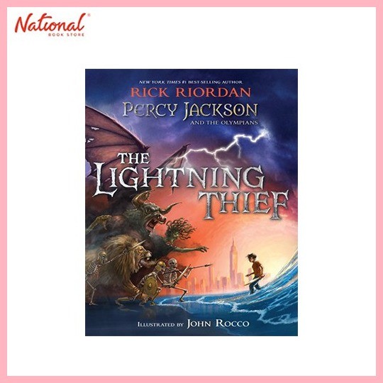 Percy Jackson And The Olympians The Lightning Thief Illustrated Edition ...