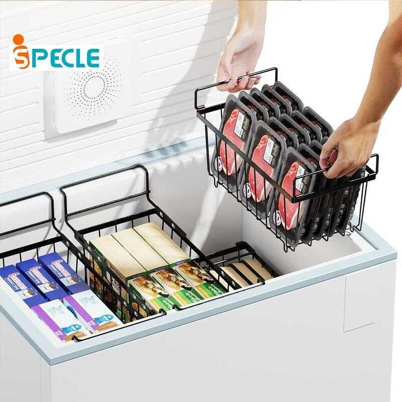 Ispecle Stackable Wire Metal Storage Organizer For Kitchen Pantry ...