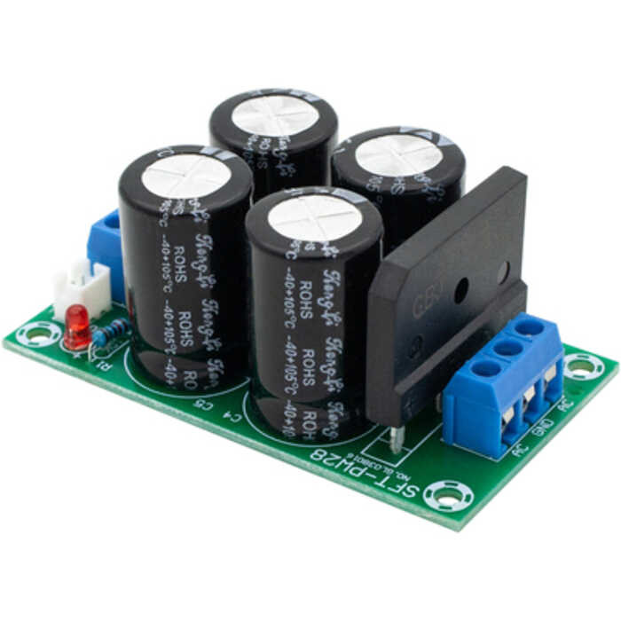 PW28 Dual Filter Amplifier Rectifier High Current 25A Flat Bridge Non ...