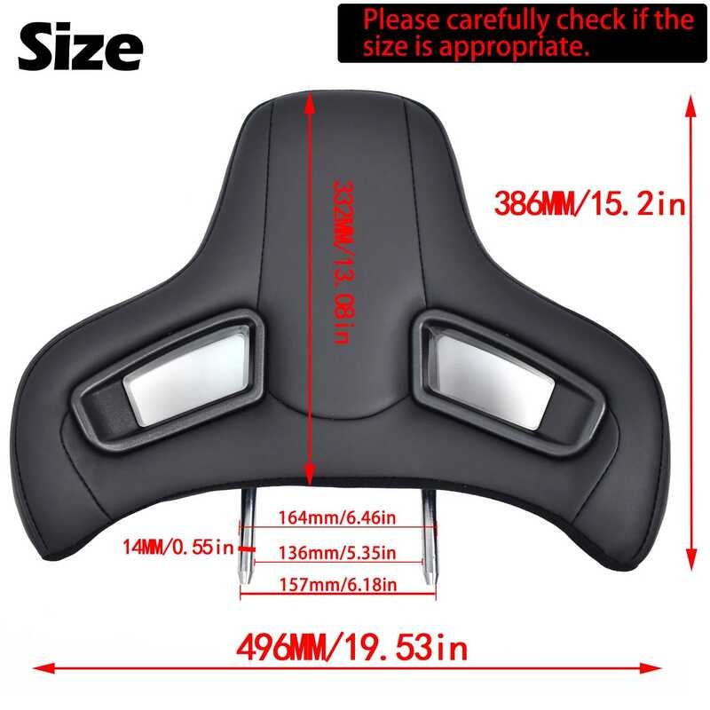 Bd TIYPEOR 2 1 PCS High-Quality Auto Headrest Modified For Racing Style ...