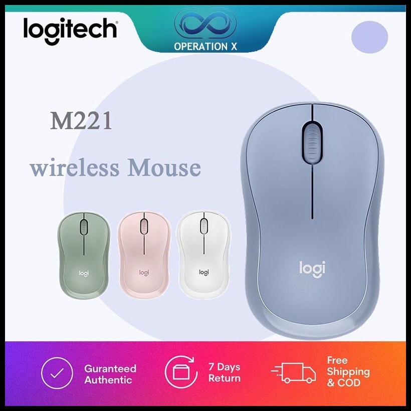 operation x M221 Mouse Wireless Mouse Silent Mouse with 2.4GHz Optical ...