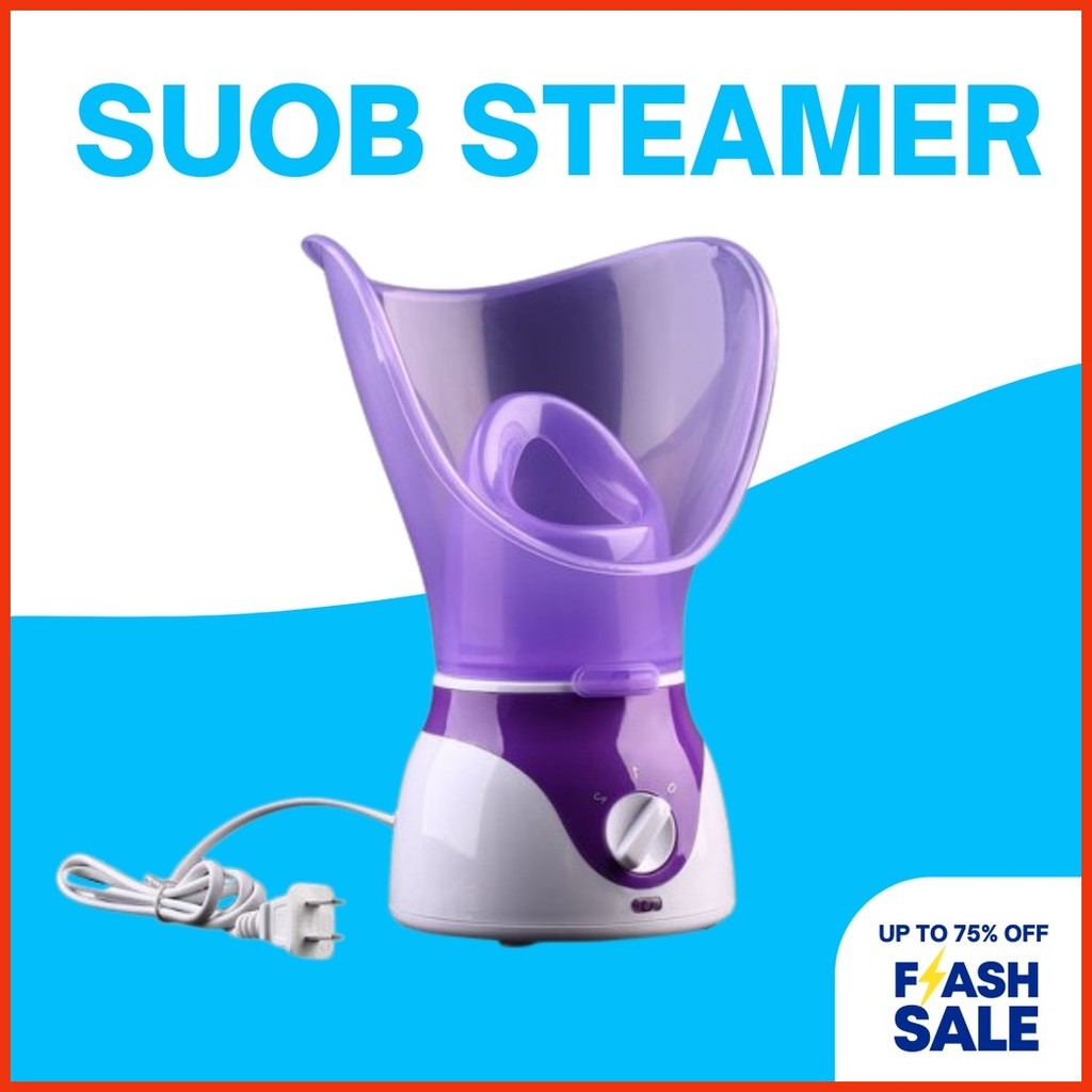 Original Facial and Nasal Steamer SUOB, Finger Pulse Oximeter and ...