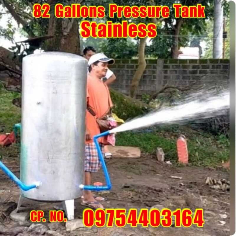 PRESSURE TANK 82 Gallons (Stainless), 5Ft. In Height And 25Inches ...