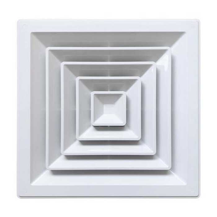 Central Conditioner Outlet ABS Square Diffuser Fresh Air Duct Exhaust ...
