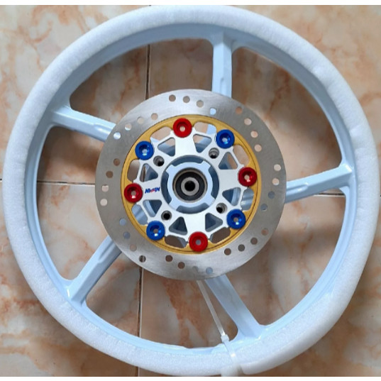 NISSIN MIO SPORTY M3 Mio i 125 Click Beat fi FRONT ALLOY FLOATING DISC ...