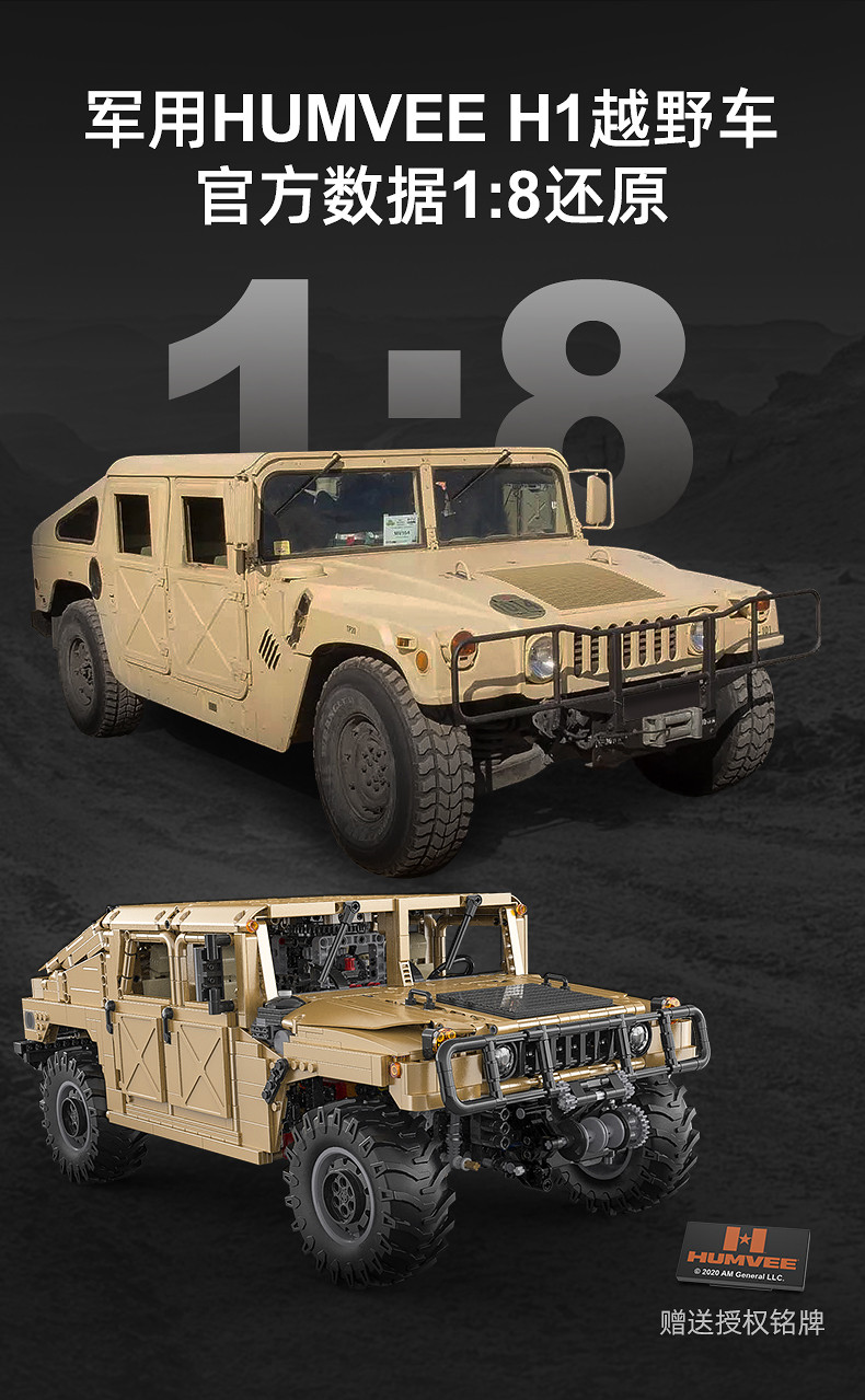 Double Eagle Hummer H1 Off-Road Vehicle Military Special Forces Rescue ...