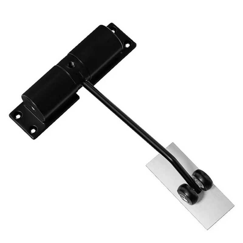 Xj Adjustable Automatic Door Closer Self Closing Automatic Door Stopper ...