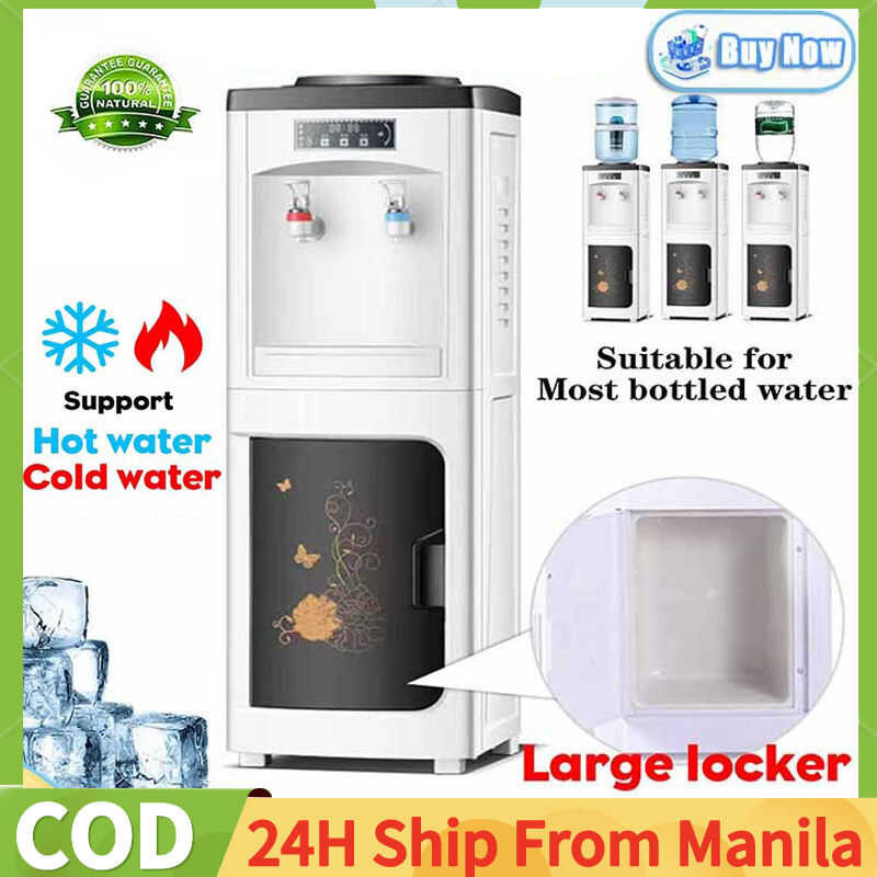 Water Dispenser Hot And Cold Inverter With Big Locker Vertical 425W ...