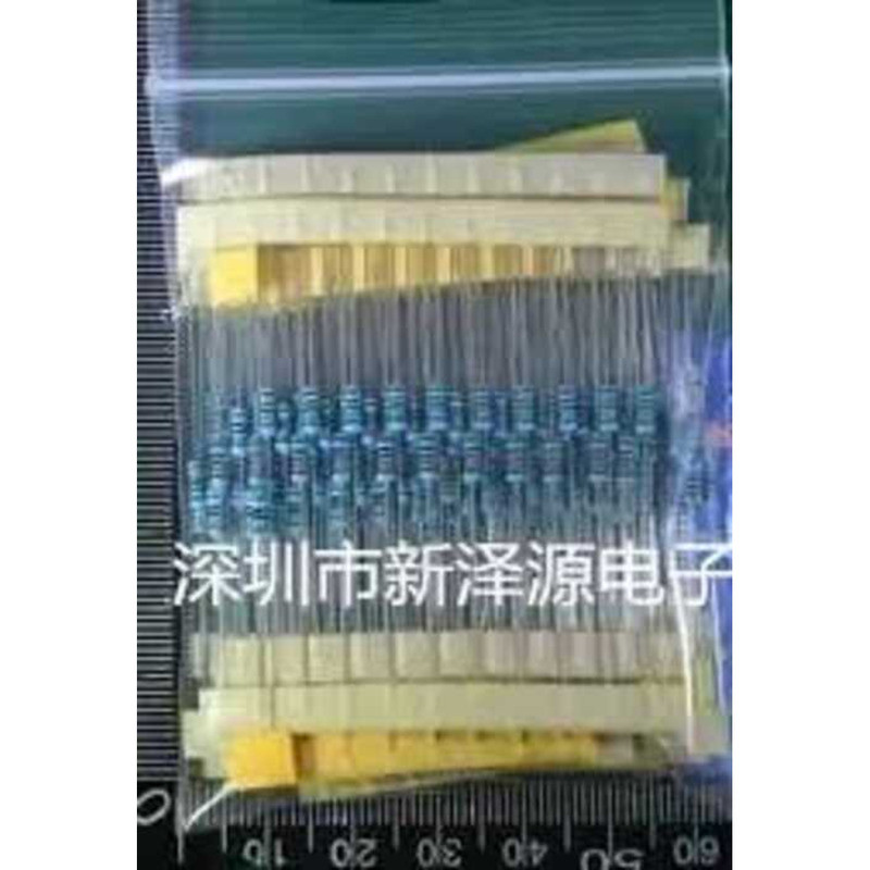 1/4W (0.25 Watt) Direct Insert Color Ring Metal Film Resistor Pack 20K ...