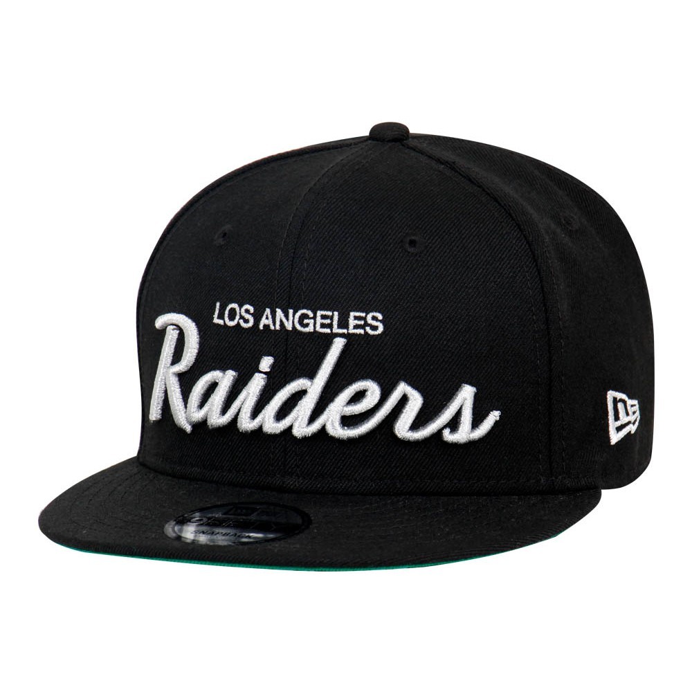 Los Angeles Raiders NFL Script Black 9FIFTY Cap (ESSENTIAL) | Shopee ...