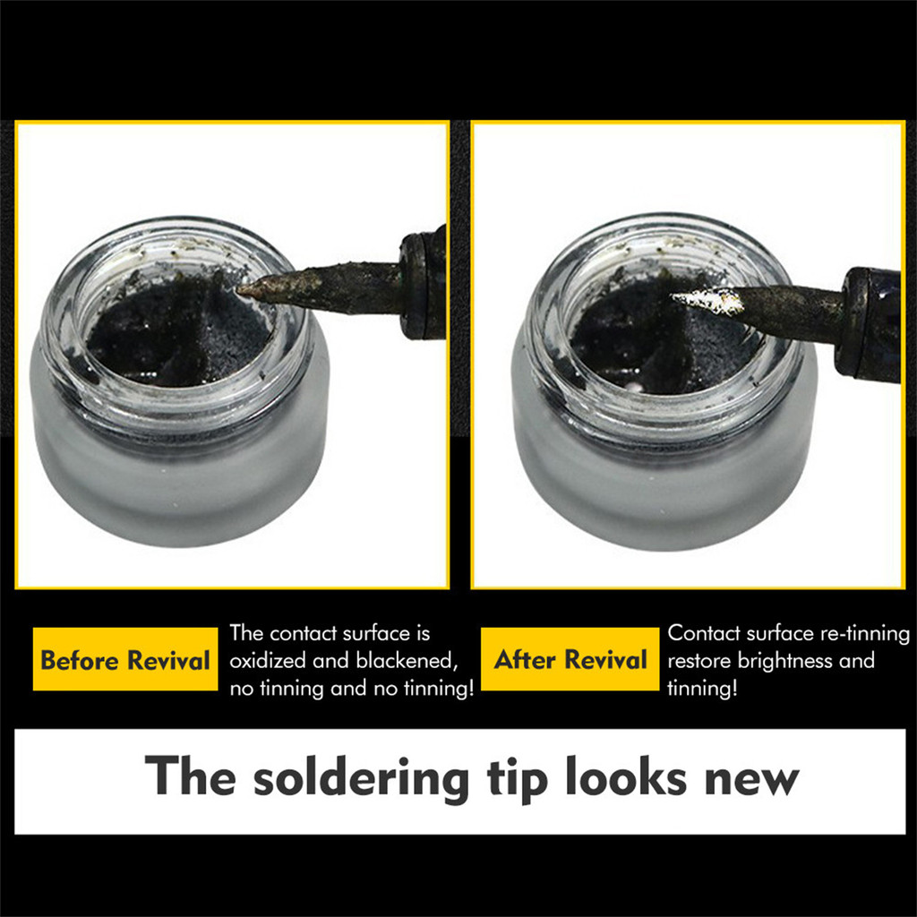 Soldering Iron Tip Resurrection Paste Tinner Cleaner Quick Repair Lead ...