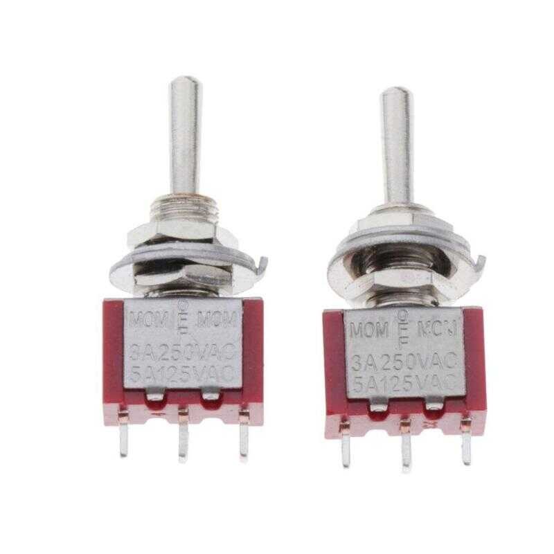 Dec Set Of 2 Rocker Switches 3 Positions Ac 125V 5A With Bat | Shopee ...
