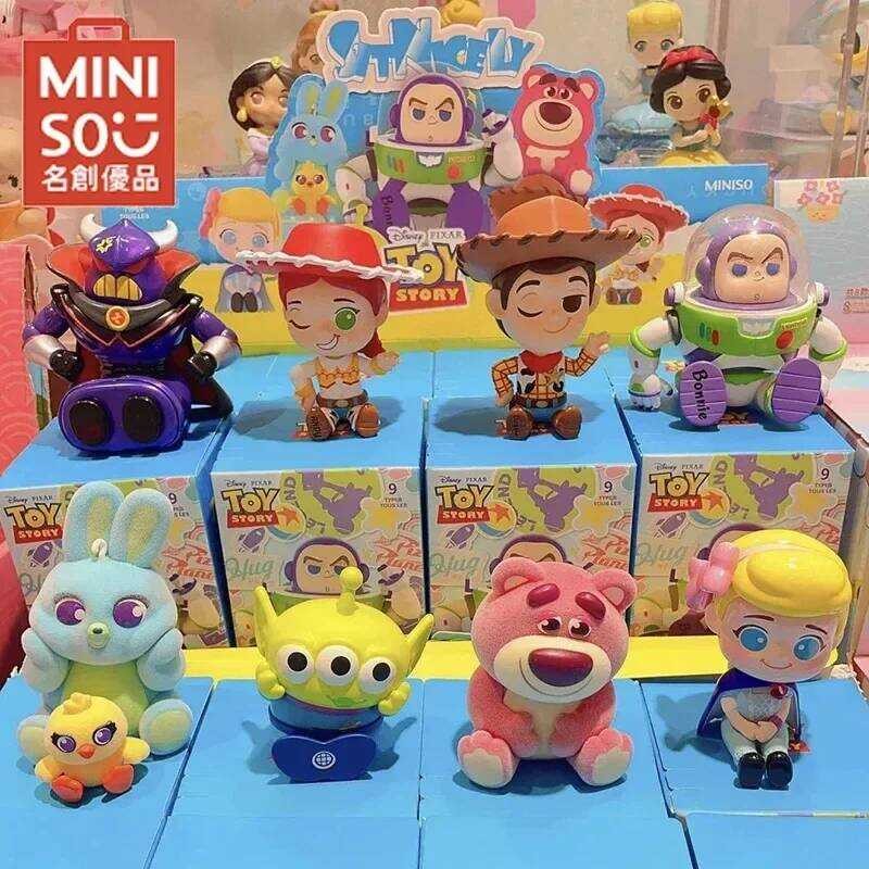 Miniso Cartoon Mysterious Surprise Figure Anime Toy Story Blind Box ...