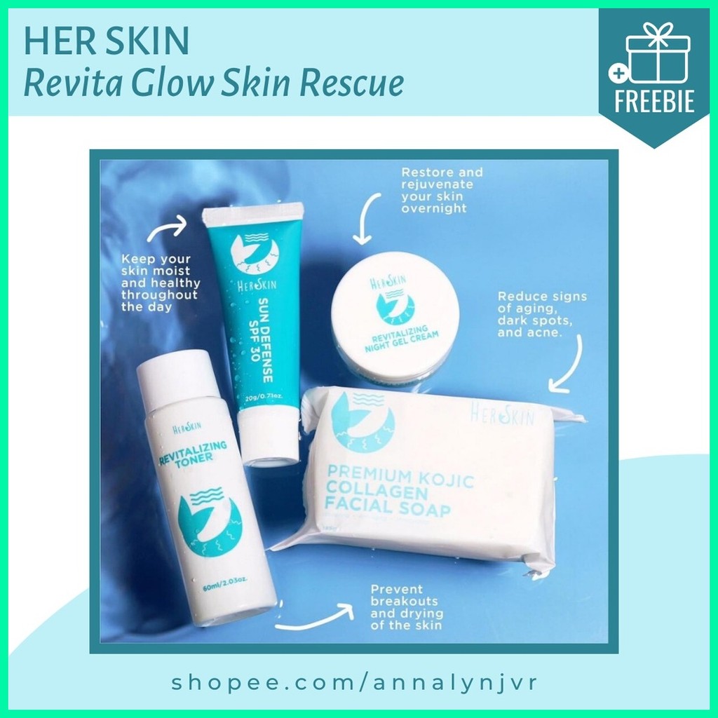 Her Skin Revita Glow Skin Rescue | Shopee Philippines