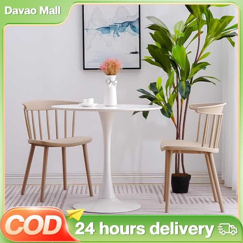 Dw1-60-80Cm Tulip Round Table Minimalist Modern Leisure Lounge Al ...