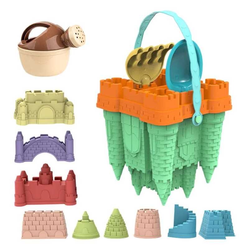 Bucket Castle Play Set Scoop Children Summer Sand For Kids Family F ...