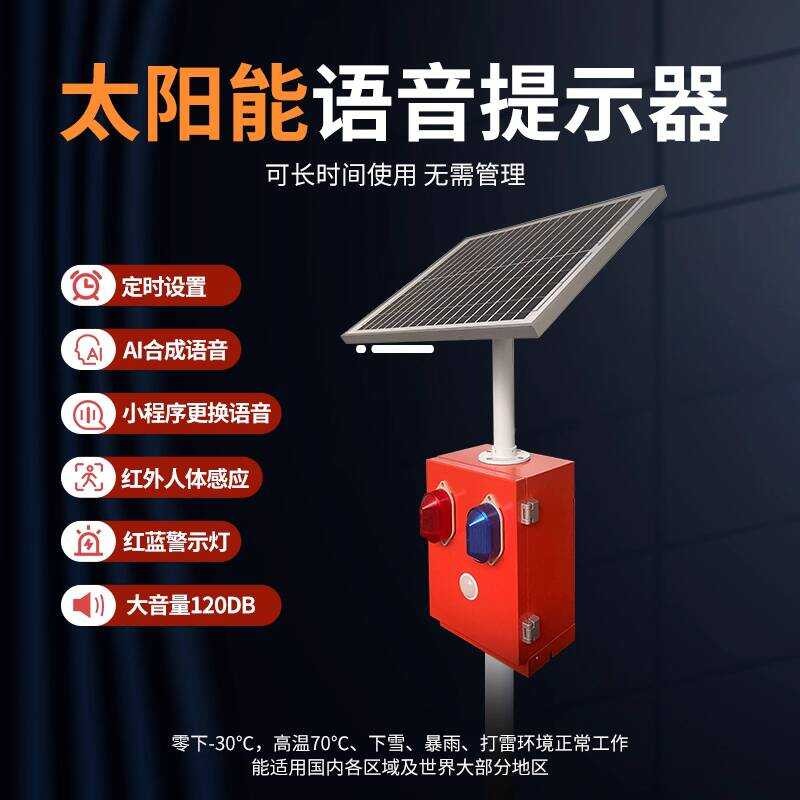 Solar-Powered Sound and Light Voice Prompter Microwave Mini Program ...