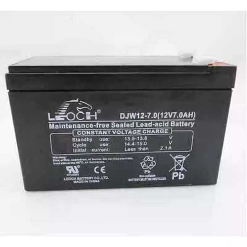 DJW12 7 Jiangsu Leoch Battery 12V7AH Brand New Original Fake One 