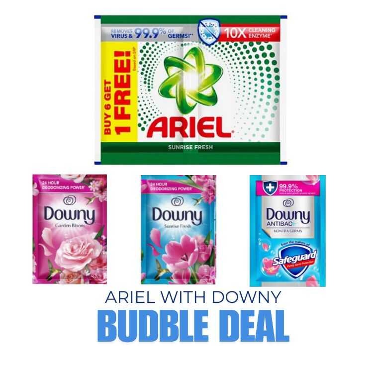 ARIEL POWDER DETARGENT LAUNDRY SOAP DOWNY FABRIC CONDITIONER SOFTENER ...