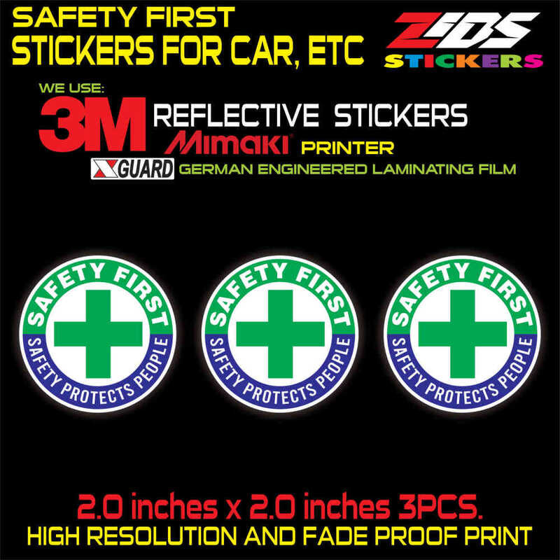 First 3M Reflective Stickers For Car, Motorcycle, Safety Hard Hat ...