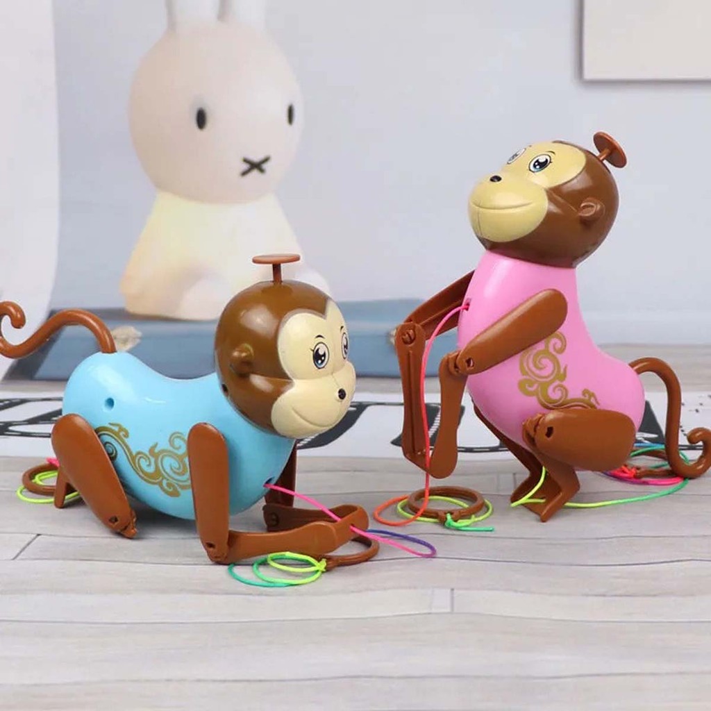 Climbing Monkey Toy with Hook Rope Fun Interactive Kids Early For ...