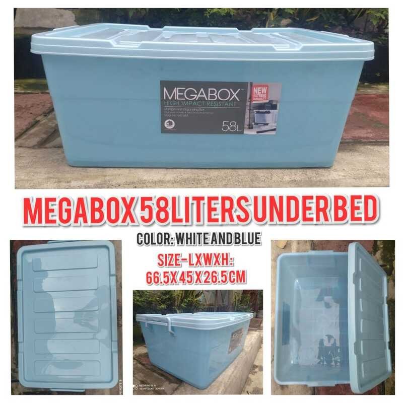 58L Megabox Storage Box | Shopee Philippines