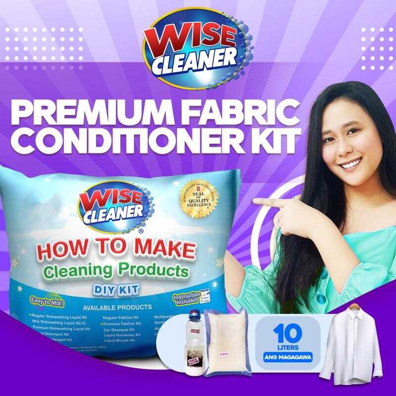 Cbb-1804 PREMIUM FABCON KIT - WISE CLEANER (Choose DIY Kit Or Magic Kit ...