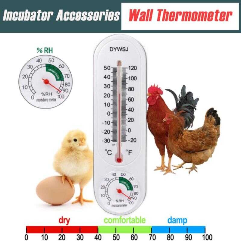 Wall Thermometer For Egg Incubator Plastic Incubator Thermometer ...