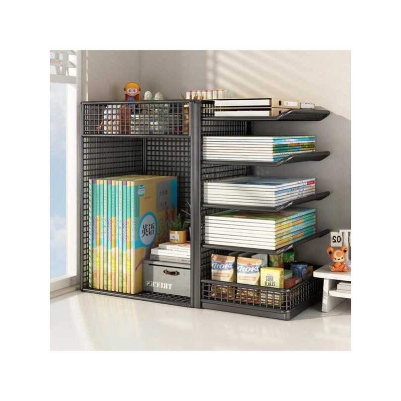 Mobile Study Desk Organizer Shelf Subject Classification Book Storage ...