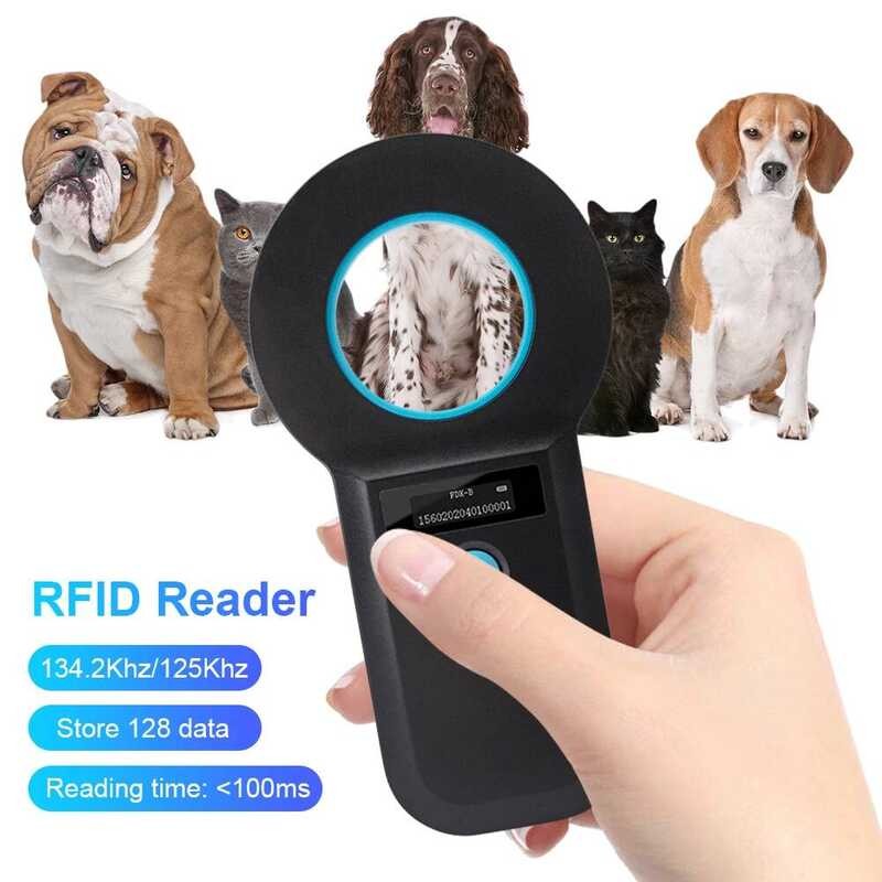 Xj Handheld Animal RFID EMID Reader Rechargeable EMID Fdx-B(Iso11784/85 ...