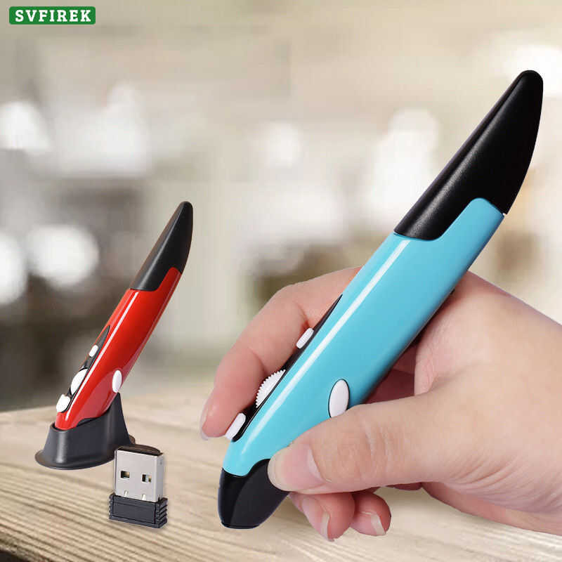Wireless 2.4Ghz Optical Pen E Computer Mice 800/1200/1600 DPI ...