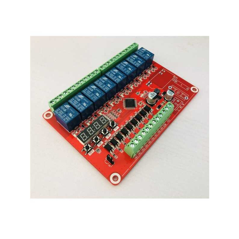 Multi-channel Programmable Time Relay PLC Module Trigger Momentary Self ...