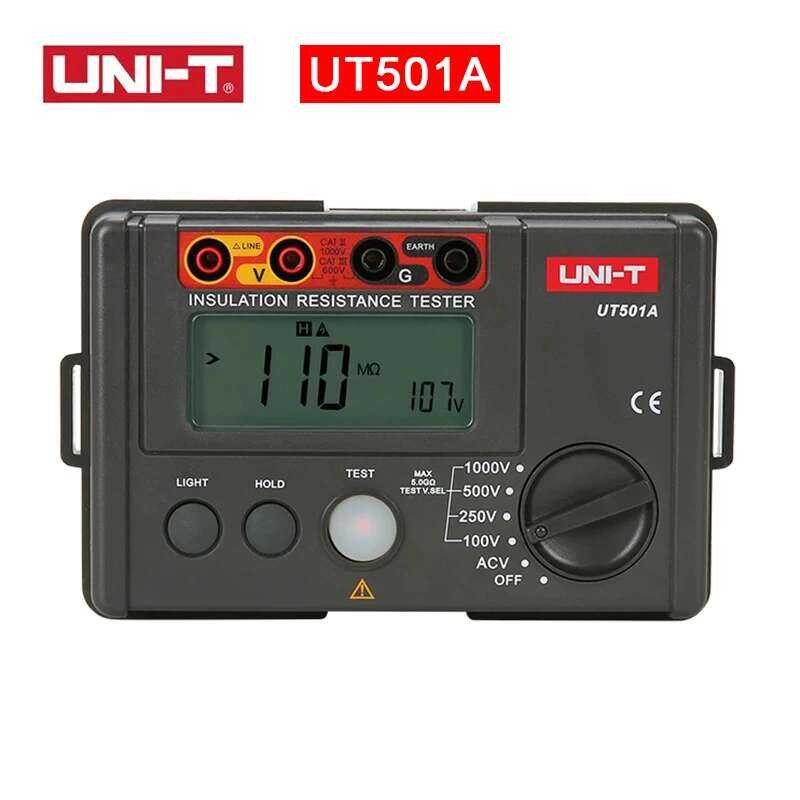 Ut502a Uni-T Ut502c Ut501a Ut501c Tester Digital Megohm Insulation ...
