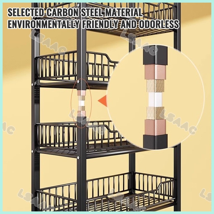 Supermarket Shelves Display Rack Grocery Rack 5 Layers Display Rack For ...