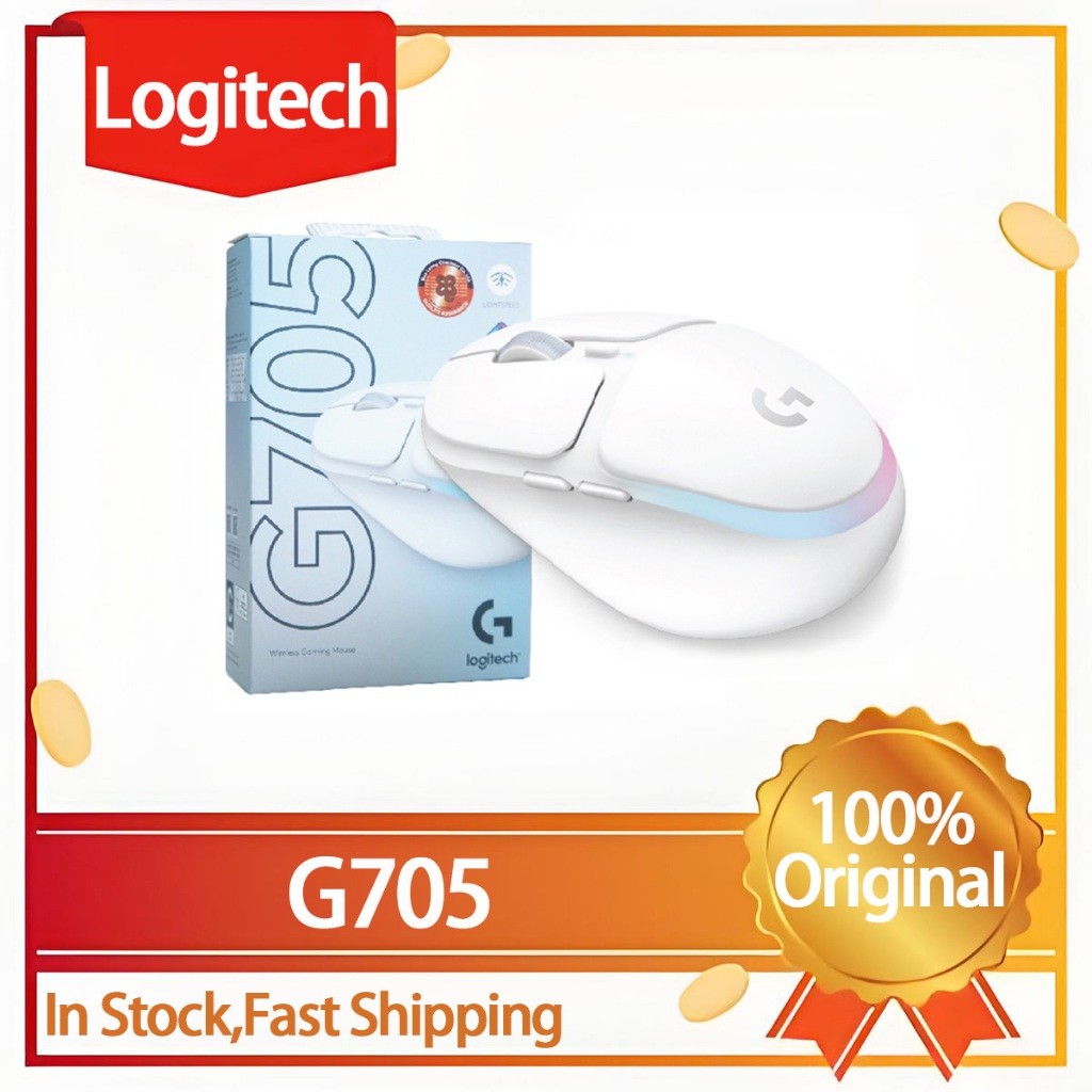 Logitech G705 Wireless Gaming Mouse Customizable Lightspeed Wireless ...