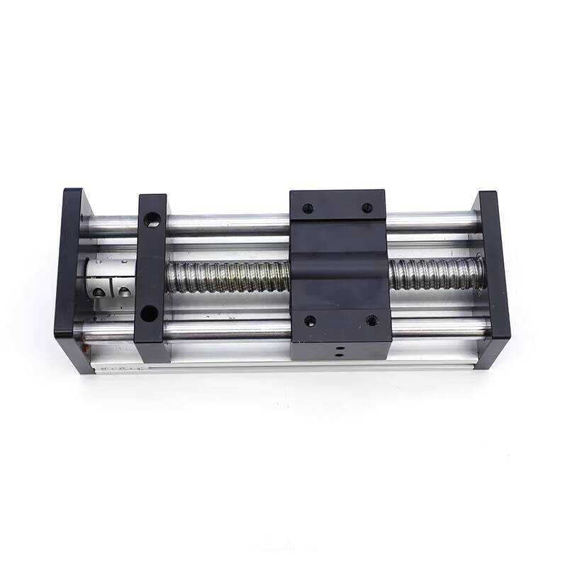 Dual Optical Axis Slider Ball Screw Linear Guide Rail Sliding Table ...